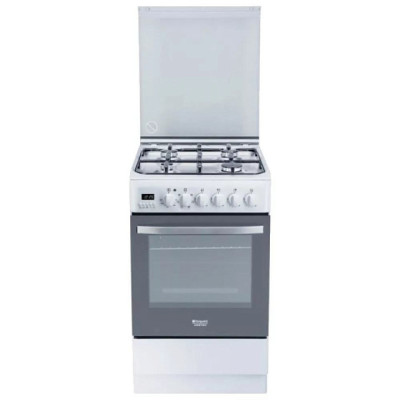 Газовая плита HOTPOINT-ARISTON h5g56f (w) ru