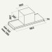 Вытяжка Falmec VIRGOLA NO-DROP 60 Чёрная+дымчатый (CVJN60.E7P2#ZZZ3490F) Вытяжка Falmec VIRGOLA NO-DROP 60 Чёрная+дымчатый (CVJN60.E7P2#ZZZ3490F)