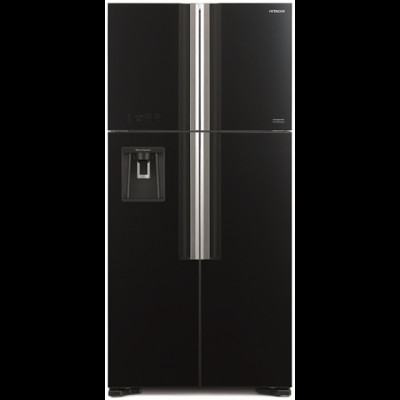 Холодильник HITACHI R-W 662 PU7X GBK черное стекло Холодильник HITACHI R-W 662 PU7X GBK черное стекло
