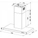 Вытяжка FABER ONYX-T BK GLASS/X A90 Вытяжка FABER ONYX-T BK GLASS/X A90