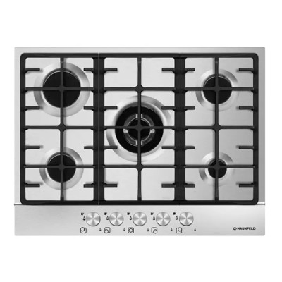 Газовая поверхность MAUNFELD mghs.75.78s_inox (нержавейка)