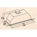 Вытяжка FALMEC GRUPPO INCASSO ECO 70 (600) INOX Вытяжка FALMEC GRUPPO INCASSO ECO 70 (600) INOX