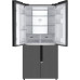 Холодильник WEISSGAUFF WCD 450 Bru Steel Glass NoFrost Inverter
