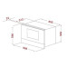 Микроволновая печь TEKA MS 622 BIS L SS (112040002) Микроволновая печь TEKA MS 622 BIS L SS (112040002)
