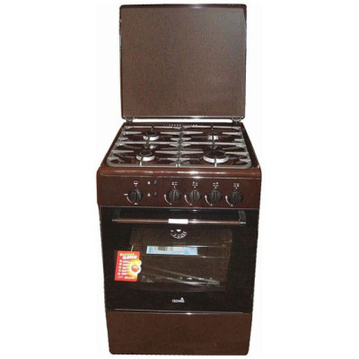 Газовая плита Cezaris ПГ 3100-10 (Ч) коричневый