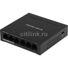 Коммутатор MERCUSYS MS106LP, неуправляемый