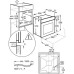 Духовой шкаф ELECTROLUX EOF5H50BZ Духовой шкаф ELECTROLUX EOF5H50BZ