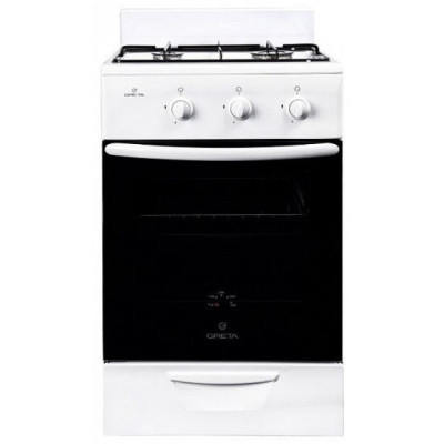 Газовая плита GRETA 1201 исп. 10 белая Газовая плита GRETA 1201 исп. 10 белая