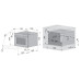 Паровой шкаф V-ZUG CombiSteamer V6000 45F CS6T-23033 чёрное стекло Паровой шкаф V-ZUG CombiSteamer V6000 45F CS6T-23033 чёрное стекло