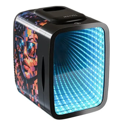 Мини-бар MEYVEL MD-04C3B-RGB с принтом женщина в очках-мозаика Мини-бар MEYVEL MD-04C3B-RGB с принтом женщина в очках-мозаика