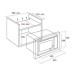 Микроволновая печь TEKA ML 820 BI BLACK-SS (40584201) Микроволновая печь TEKA ML 820 BI BLACK-SS (40584201)