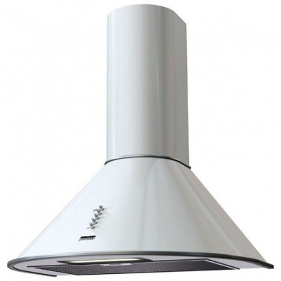 Вытяжка KRONASTEEL diana 500 white push button