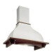 Вытяжка FALMEC IRIS/TULIP WHITE WALNUT 60 (пристенная,белый корпус+орех) CT Вытяжка FALMEC IRIS/TULIP WHITE WALNUT 60 (пристенная,белый корпус+орех) CT