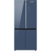 Холодильник WEISSGAUFF WCD 590 NoFrost Inverter Premium EcoFresh Blue Glass Холодильник WEISSGAUFF WCD 590 NoFrost Inverter Premium EcoFresh Blue Glass