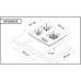 Варочная поверхность DE DIETRICH DPG3501B Варочная поверхность DE DIETRICH DPG3501B
