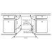 Посудомоечная машина WEISSGAUFF BDW 6033 Wi-Fi Inverter Autoopen Посудомоечная машина WEISSGAUFF BDW 6033 Wi-Fi Inverter Autoopen