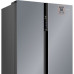 Холодильник WEISSGAUFF WSBS 600 NoFrost Inverter Dark Grey Glass Холодильник WEISSGAUFF WSBS 600 NoFrost Inverter Dark Grey Glass
