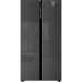 Холодильник WEISSGAUFF WSBS 600 NoFrost Inverter Inox Glass Холодильник WEISSGAUFF WSBS 600 NoFrost Inverter Inox Glass