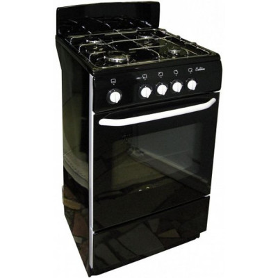 Газовая плита DeLuxe 504038г черный