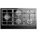 Варочная поверхность ILVE HCG90SCK/BK Варочная поверхность ILVE HCG90SCK/BK