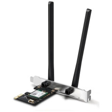 Сетевая карта Mercusys MA80XE Wi-Fi 6 AX3000 Bluetooth 5.2 PCI-E Сетевая карта Mercusys MA80XE Wi-Fi 6 AX3000 Bluetooth 5.2 PCI-E
