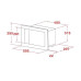 Микроволновая печь TEKA ML 8210 BIS STONE GREY (112060003) Микроволновая печь TEKA ML 8210 BIS STONE GREY (112060003)