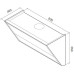 Вытяжка FALMEC gleam parete 800 90 wh Вытяжка FALMEC gleam parete 800 90 wh