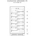 Винный шкаф DUNAVOX DX-70.258B Винный шкаф DUNAVOX DX-70.258B