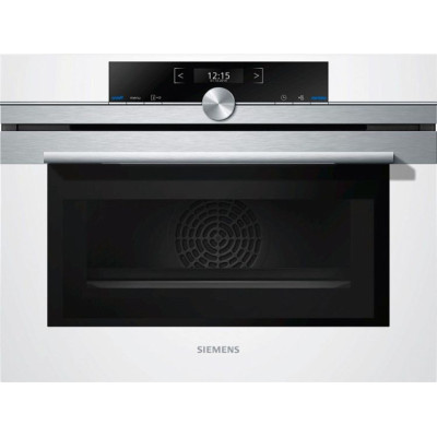 Духовой шкаф SIEMENS CM633GBW1 белый Духовой шкаф SIEMENS CM633GBW1 белый
