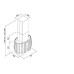 Вытяжка FALMEC Prestige Isola Glass White 75 CPGI75.E0P2#ZZZF491F Вытяжка FALMEC Prestige Isola Glass White 75 CPGI75.E0P2#ZZZF491F