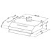 Подвесная вытяжка SMEG KSEC 61 EBE Подвесная вытяжка SMEG KSEC 61 EBE