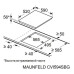 Варочная поверхность MAUNFELD CVI594SWH Варочная поверхность MAUNFELD CVI594SWH