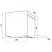 Вытяжка MAUNFELD BOX QUADRO 40 оранжевый Вытяжка MAUNFELD BOX QUADRO 40 оранжевый