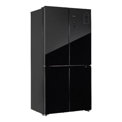 Холодильник TESLER RCD-482I BLACK GLASS Холодильник TESLER RCD-482I BLACK GLASS