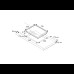 Варочная поверхность BERTAZZONI P755CMODGNE