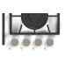Варочная поверхность NORDEN Aztech 6L3GT WHG FFD Варочная поверхность NORDEN Aztech 6L3GT WHG FFD