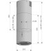 Вытяжка KONIGIN Fury Inox 31 Вытяжка KONIGIN Fury Inox 31