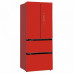 Холодильник TESLER RFD-361I RED GLASS Холодильник TESLER RFD-361I RED GLASS