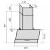 Вытяжка MBS MERYTA 150 GLASS WHITE Вытяжка MBS MERYTA 150 GLASS WHITE