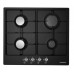 Газовая поверхность MAUNFELD mghe.64.62b_black (черная эмаль)