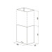 Вытяжка MEFERI ROOMBOX40IX COMFORT Вытяжка MEFERI ROOMBOX40IX COMFORT
