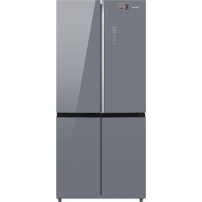 Холодильник WEISSGAUFF WCD 590 NoFrost Inverter Premium EcoFresh Dark Grey Glass Холодильник WEISSGAUFF WCD 590 NoFrost Inverter Premium EcoFresh Dark Grey Glass