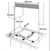 Варочная поверхность WEISSGAUFF HGG 642 BGW Double Wok Timer