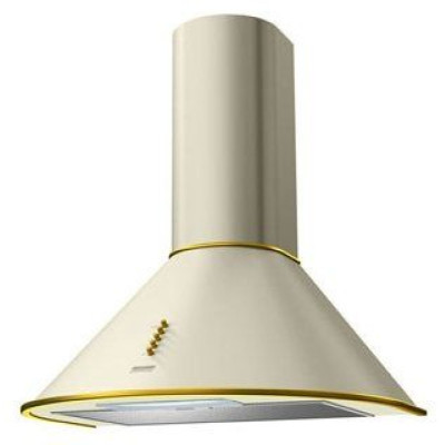 Вытяжка KRONASTEEL diana 600 ivory/gold push button