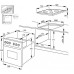 Духовой шкаф RICCI REO-640BL Духовой шкаф RICCI REO-640BL