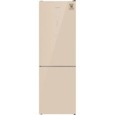 Холодильник WEISSGAUFF WRK 185 Total NoFrost Inverter Beige Glass