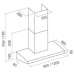 Вытяжка FALMEC MARTE PRO 120 inox (950) пристенная CMHN20.E3P2#ZZZI410F Вытяжка FALMEC MARTE PRO 120 inox (950) пристенная CMHN20.E3P2#ZZZI410F
