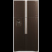 Холодильник HITACHI R-W 662 PU7X GBW коричневое стекло Холодильник HITACHI R-W 662 PU7X GBW коричневое стекло