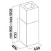 Вытяжка FALMEC MIRA PLUS ISOLA 40 Вытяжка FALMEC MIRA PLUS ISOLA 40
