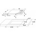 Газовая поверхность GORENJE Infinity GTW6INB черный Газовая поверхность GORENJE Infinity GTW6INB черный